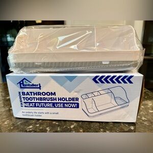 Bathroom counter organizer